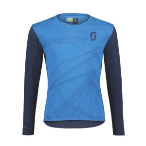 Camisa junior Scott Trail 10 mangas largas dri