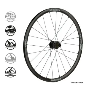 Vision Team Wheels Aero Gravel I23 Disc 6 Foros en oferta